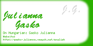 julianna gasko business card
